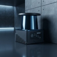 Sertifikat CE 2D TOF Laser Lidar PNP NPN Pengukur Jarak Data Jarak Panduan Robot Bergerak Navigasi Penghindaran Rintangan Lidar