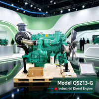 QSZ13-G2, Ensemble moteur certifié EPA Tier4 Final pour groupe électrogène, 400-440KW