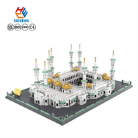 Wange 6220 Grande Mosquée de La Mecque, Blocs de Construction, Modèle de Briques, Jouet Éducatif en Plastique pour Enfants, Ensemble de Jouets de Collection