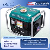 Tragbarer Outdoor Mini-Benzinmotor-Generator WX-950A mit 110V/220V/380V Ausgang