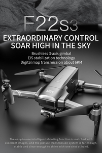 New sjrc f22s3 Pro Drone điều khiển từ xa Wifi 6km 11.1V 3500mAh GPS profissonal <span class=keywords><strong>3</strong></span>-trục Gimbal bay không người lái với 4K HD Camera - Product Image 2