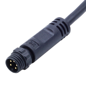 Xiangqian M8 IP67防水銅ナイロンプラグワイヤーハーネス2芯オス/メスバットケーブル3/4p LEDミニ電源アダプター60V 3A/5A - Product Image 6