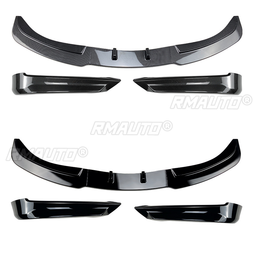 Glossy Black Front Bumper Lip Diffuser