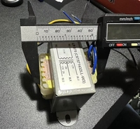 Transformateur électrique monophasé à basse fréquence personnalisé 110v/220v EI 57x30, transformateur d'isolation, 24v 36v 48v