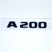 Lettres 3D A180 A200 A220 A250 A260 A180d A220d 4Matic Emblème ABS pour Mercedes pour un autocollant de logo de coffre de voiture
