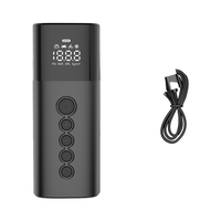 Compresseur d'air portable sans fil 12V ABS à double cylindre 150 psi avec écran LED et moniteur de pression des pneus pour voitures et véhicules