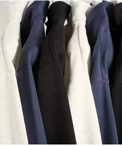 Sudaderas Unisex de Cuello Alto con Cierre de Cremallera, Estilo Urbano, Personalizadas con Logotipo Bordado, para Gimnasio - Product Image 3