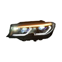 Ensemble de phares LED complets TR pour BMW Série 3 G20 G28 M3 G80 2019-2022, modifiés, jaune ambre, blanc, DRL, feux avant