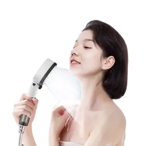 High Quality Shower Manufacturers 5 Function Hand Held Shower Head, Bathroom ABS Plastic Shower Head