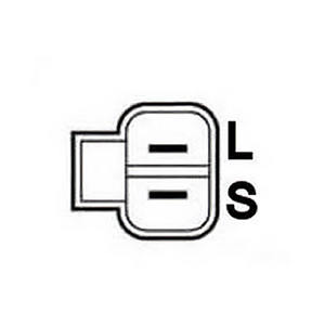 Alternador compatible con KIA RIO I 1.5 16V Gasolina (KW: 72, HP: 98) de 08-2000 a 02-2005 KUHNER 401785RI NUEVO - Product Image 3