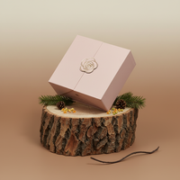 Boîte d'emballage cosmétique et de soin de la peau en carton au design unique et luxueux, boîte à double porte, ouverture sur deux côtés, boîte cadeau avec tiroir, boîte extérieure
