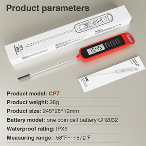 Cuisine numérique à lecture instantanée Boeuf Agneau <span class=keywords><strong>Poulet</strong></span> Dinde Steak Volaille BBQ Four Air Fryer Grill Alimentaire Viande Thermomètre pour griller - Product Image 6