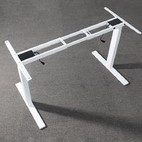 Bureau d'ordinateur de style européen à hauteur réglable électriquement, table élévatrice, mobilier