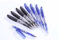 Ensemble de stylos Gel effaçables à l'eau, stylo à bille à encre effaçable personnalisé avec gomme, fournitures de bureau pour étudiants, vente en gros, nouvelle collection 2022