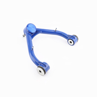 Bras de suspension supérieurs avant, kit de bras de suspension 2-4 pouces, acier/aluminium/caoutchouc pour Chevrolet Silverado Sierra 1500 4X4 RWD 1999-2006