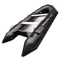 Certificat CE Hypalon De Haute Qualité Plancher En Aluminium Bateau Gonflable de NERVURE Avec Couleur Personnalisée