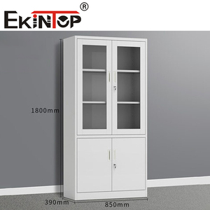 Ekintop Armoire <span class=keywords><strong>de</strong></span> <span class=keywords><strong>rangement</strong></span> <span class=keywords><strong>de</strong></span> bureau en métal pour <span class=keywords><strong>garage</strong></span> Armoire <span class=keywords><strong>de</strong></span> classement en acier Armoire en métal à 4 portes - Product Image 5