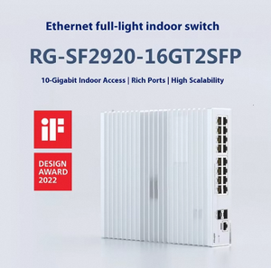 Loại mới RG-SF2920-16GT2SFP-P chuyển đổi <span class=keywords><strong>Ethernet</strong></span> nhanh với 16-Port Gigabit <span class=keywords><strong>ethernet</strong></span> PoE SNMP QoS chức năng - Product Image 5