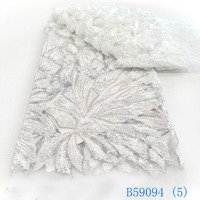 Perles de paillettes de dentelle brodées à la main de haute qualité perles pour robes de mariée accessoires de couture bonne technologie textile