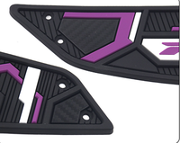 Accessoires de moto, repose-pieds en caoutchouc multicolores, repose-pieds, conception antidérapante pour PCX 160
