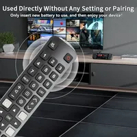 Control Remoto RC802N YA12 para TV TCL con Botón NETFLIX, Compatible con 40DS500, 43DP640, 49C2US, 55C2U, 43P20US, 50P20US