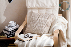 Copricuscino lavorato a maglia Vx 100% acrilico Decorazione per la casa Cuscino <span class=keywords><strong>in</strong></span> <span class=keywords><strong>lana</strong></span> grezza - Product Image 6