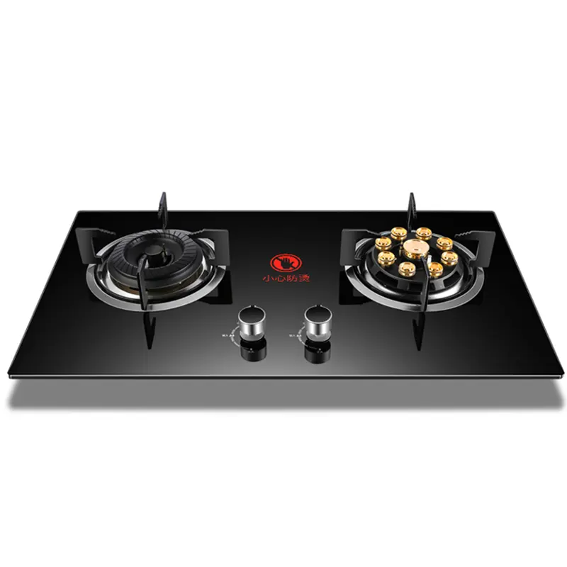 Gas stove table type embedded dual purpose gas stove domestic kitchen fire stove