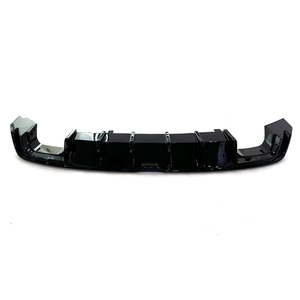 Diffuseur arrière de voiture en ABS noir brillant personnalisé en usine pour Seat Leon Cupra/FR 3F 2016 2017 2018 2019 - Product Image 1
