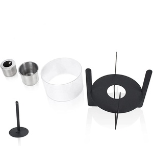 Cheminée d'intérieur et d'extérieur en acier inoxydable chinois, bioéthanol, portable, sans fumée, foyer de table - Product Image 2