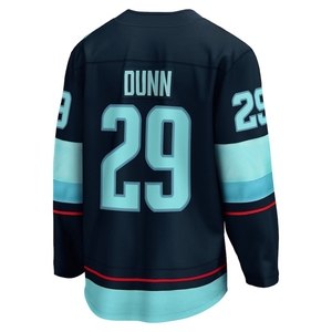 Vente en gros de maillots de hockey sur glace brodés Seattle City Kraken # 31 Philipp Grubauer # 10 Matty Beniers # 29 Vince Dunn Uniforme de Hockey - Product Image 6