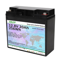 Batterie au phosphate de fer et de lithium sans entretien FirstPower FPLi12.820 12,8 V 20 Ah, remplacement direct de la batterie au plomb-acide