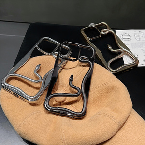 Thời trang mạ điện hollow rắn hình điện thoại bìa cho iphone 16 trường hợp sang trọng trường hợp điện thoại cho iphone cho samsung s23/s24/s25 - Product Image 3