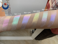 Shengzhu NH Serie Schillerndes Aurora Meerjungfrauen-Chamäleon-Pigment Loses Puder Kosmetik Make-up Lidschatten Nagellack Autolack