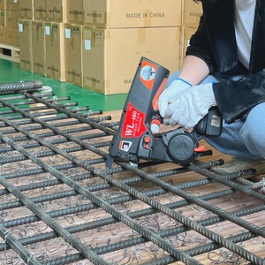 Wl-460 High Efficiency Construction Power Tool <b>Battery</b> <b>Operated</b> Rebar Tier 1 Year Warranty Oem Customized - Product Image 2