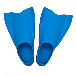 Silicone Short Fins For Swimming And Diving Anti Slip Black PPTPE Material Adult And Children Use - Product Image 4