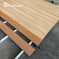 La Chine fabrique des revêtements de sol composites pour le bois à l'extérieur avec des terrasses durables en WPC