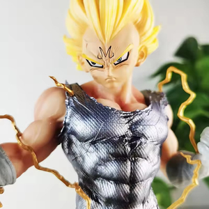34cm <span class=keywords><strong>DBZ</strong></span> Anime dragón PVC modelo colección muñeca dibujos animados juguete <span class=keywords><strong>Majin</strong></span> <span class=keywords><strong>Vegeta</strong></span> figura de acción doble cabeza tallado en caja ornamento regalo - Product Image 3