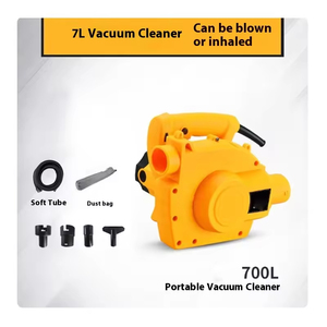Portable 220V <span class=keywords><strong>Aspirateur</strong></span> Industriel Dépoussiérage Travail Du Bois Spécifique Mur Polissage Machine Collecteur De Poussière 7L - Product Image 3