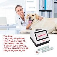 Test Healvet Test Vet CRP de bonne qualité, réactifs félin/canin, bandelettes de diagnostic vétérinaire pour animaux, protéine C-réactive canine, animaux de compagnie