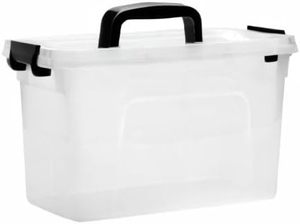 Clear Plastic Storage Boxes <b>Bins</b> Trade Assurance Transparent Multi-Purpose Sundries Storage <b>Rectangle</b> Household Use - Product Image 5