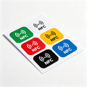 แท็ก RFID แบบ Passive ความถี่ 13.56MHz กันน้ำ พิมพ์ได้ ใช้กับฉลากกระดาษ สำหรับการปรับแต่งแอปพลิเคชันการชำระเงินผ่านกระเป๋าเงินมือถือ - Product Image 2