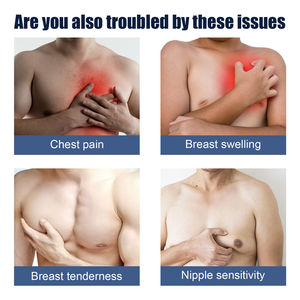 East <span class=keywords><strong>Moon</strong></span> 1 par parche masculino dolor de pecho hinchazón de los senos alivio de la sensibilidad quema de grasa hombres parche de reparación de ginecomastia avanzada - Product Image 3