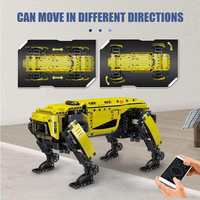 Mould King 15075 Kit de Construcción de Perro Mecánico RC, Control por APP, Juguetes STEM, Módulo de Energía Programable, Modelo Educativo, Regalo para Niños