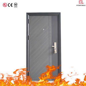 UL认证1.2小时金属防火门，钢制防火门，商业建筑酒店用防火门，入口钢门 - Product Image 3