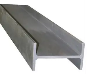 عمود H من هيكل فولاذي عمودي شكل H-beam / 200x600 هيكل فولاذي H-beam / h حديد شعاع