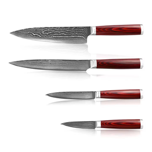 Ensemble <span class=keywords><strong>de</strong></span> couteaux <span class=keywords><strong>de</strong></span> <span class=keywords><strong>cuisine</strong></span> Damas 4 pièces le plus vendu ensemble <span class=keywords><strong>de</strong></span> couteaux <span class=keywords><strong>de</strong></span> chef professionnels avec boîte-cadeau - Product Image 1