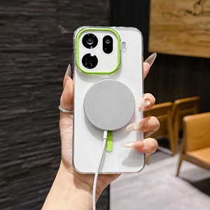 เคสใสแม่เหล็กสำหรับชาร์จไร้สาย ป้องกันการกระแทก ป้องกันการตก พร้อมเลนส์ป้องกัน สำหรับ OPPO Find X9 Pro - Product Image 5