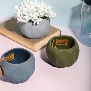 cerimonia nuziale decorazione della casa deor ornamentali mini vasi <span class=keywords><strong>di</strong></span> <span class=keywords><strong>fiori</strong></span> fioriere per il giardino <span class=keywords><strong>di</strong></span> cemento - Product Image 3