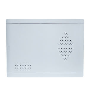 Boîtier d'entrée de maison FTTH, boîtier de câblage en acier, montage mural encastré, panneau en plastique et en fer, armoire multimédia intérieure personnalisable - Product Image 5