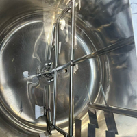 Homogénéisateur sous vide, mélangeur émulsifiant cosmétique, crème, lotion, réservoir de mélange en acier inoxydable, machine émulsifiante industrielle